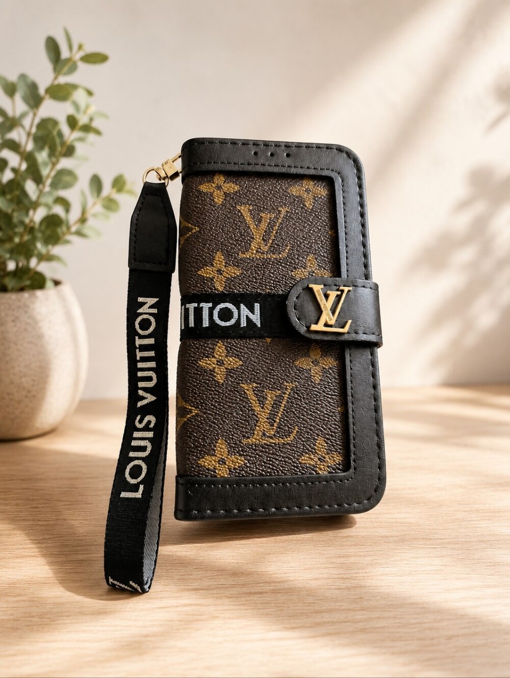 Designer Inspired Wallet Phone Case For 13 Pro Max